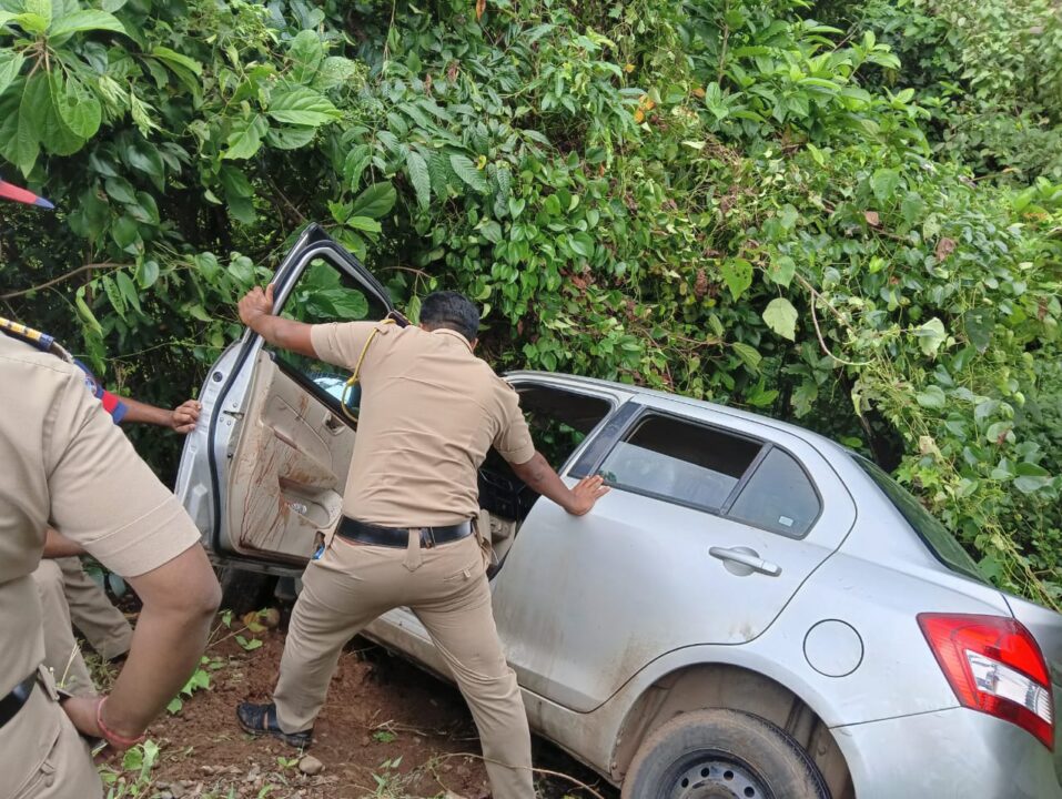 दोडामार्ग अपघातातील ती कार आंध्रप्रदेश येथील