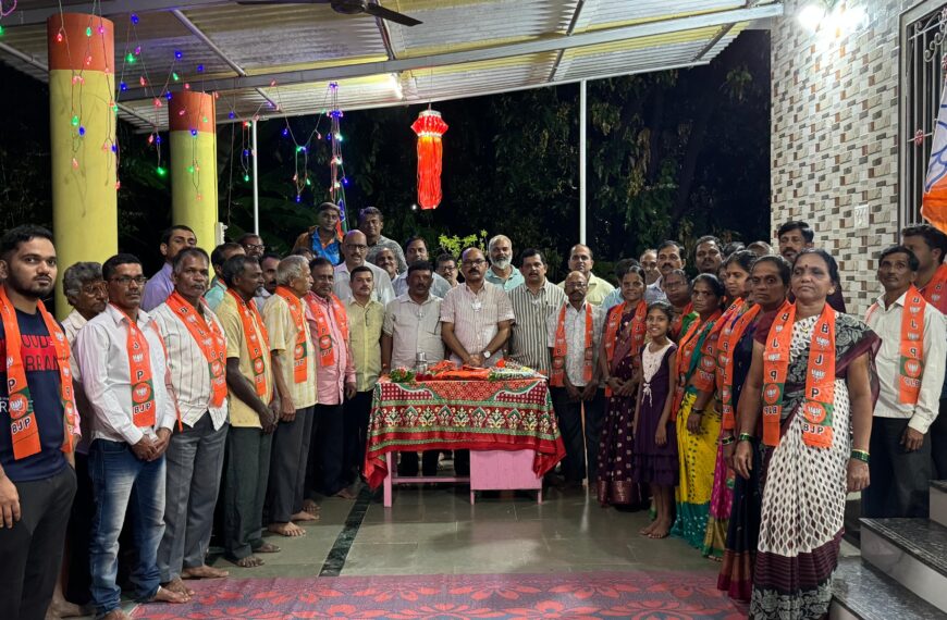 आंब्रड जि. प. मतदारसंघात भाजपा कडून उबाठा सेनेला धक्का