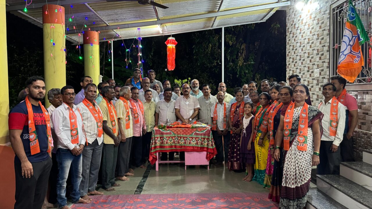 आंब्रड जि. प. मतदारसंघात भाजपा कडून उबाठा सेनेला धक्का