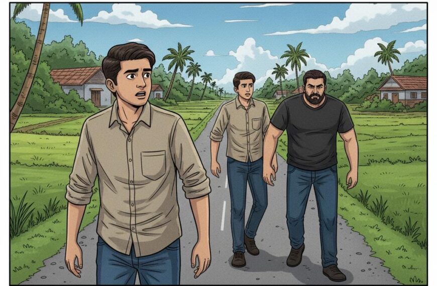 परप्रांतीया व्यक्तीकडून स्थानिक तरुणाचा फिल्मी स्टाईलने पाठलाग