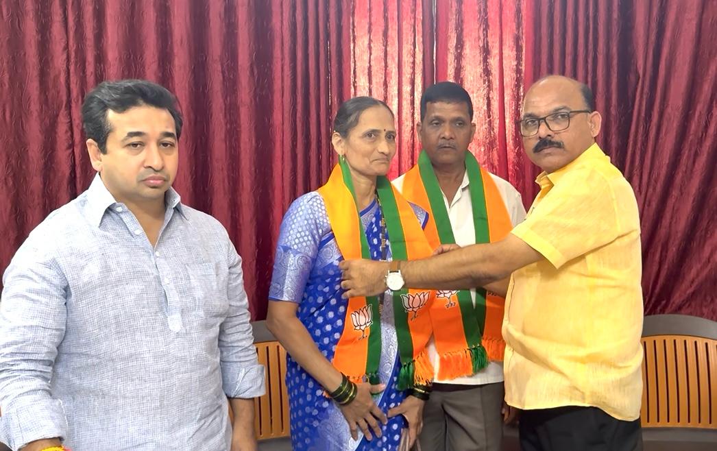 उबाठा सेनेच्या कार्यकर्त्यांचा भाजपात प्रवेश