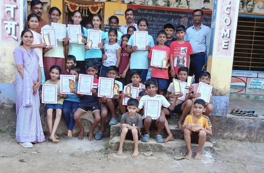 केंद्रस्तरीय क्रीडास्पर्धेत निरुखे नं.१प्रशालेचे सुयश