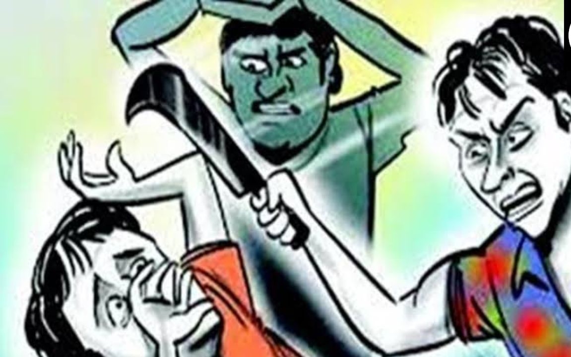 जमिनीच्या वादातून कोयता उगारला