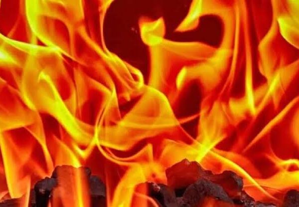 आगीत होरपळून सेवानिवृत्त बँक कर्मचाऱ्याचा मृत्यू