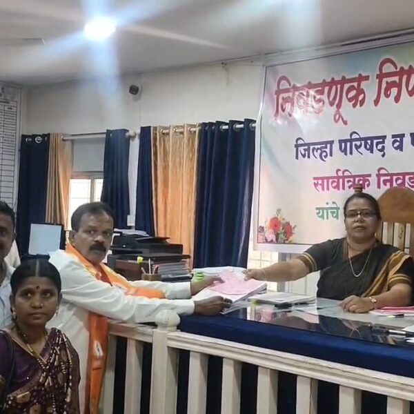 अमरसेन सावंत यांनी दाखल केला उमेदवारी अर्ज