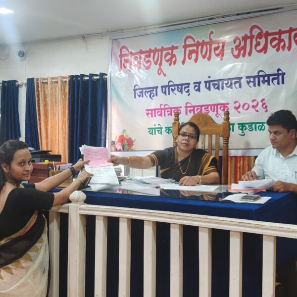 कश्मिरा केतन शिरोडकर यांनी दाखल केला अपक्ष उमेदवारी अर्ज