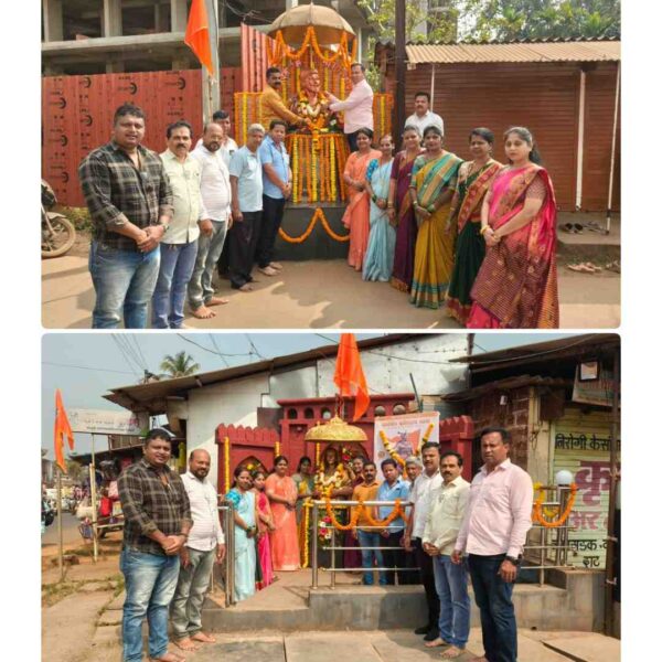 कुडाळ शहर भाजपच्या वतीने शिवजयंती&hellip;