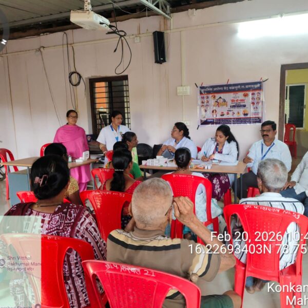 आरोग्य शिबिराचे यशस्वी आयोजन समाजाला…