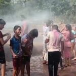 रंग,पाणी आणि धमाल मस्ती…