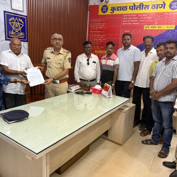 चिरे,वाळू वाहतूक करणाऱ्या वाहनांवरील वाहनचालकांची ड्रॅन्क अँड ड्राईव्ह मशीन,ब्रेथ अनेलायझर मशीन यांच्या सहाय्याने आरोग्य तपासणी करावी. – रुपेश पावसकर