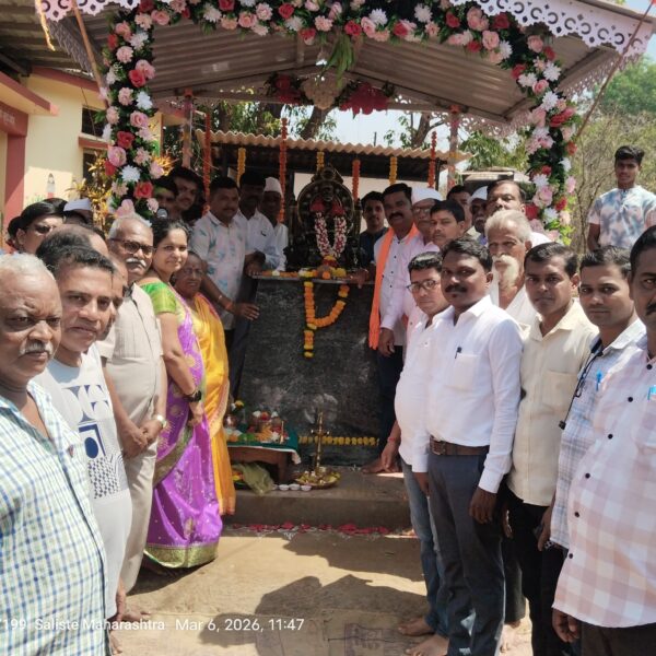 “छत्रपतींचे विचार आणि मूर्तीची प्रतिष्ठापना हा माजी विद्यार्थ्यांचा आदर्श उपक्रम” – दिलीप तळेकर