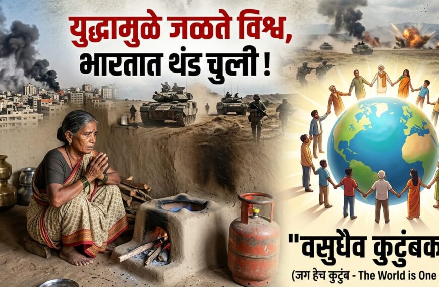 ‘वसुधैव कुटुंबकम्’ विनाशाच्या उंबरठ्यावरील जगाला&hellip;