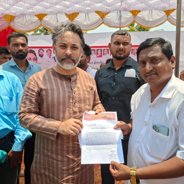 कविलकाटे येथील ग्रीन-झोन बाबत समिल जळवी यांनी घेतली आमदार निलेश राणे यांची भेट..