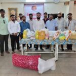 खा. नारायण राणे यांच्या वाढदिवसानिमित्त अणाव येथील “आनंदाश्रय वृद्धाश्रमात” जीवनावश्यक वस्तूंचे वाटप
