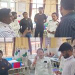 नगराध्यक्ष संदेश पारकर यांची उपजिल्हा रुग्णालय कणकवलीत धडक भेट