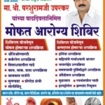 माजी आमदार परशुराम उपरकर यांच्या वाढदिवसानिमित्त कणकवलीत मोफत आरोग्य शिबिर