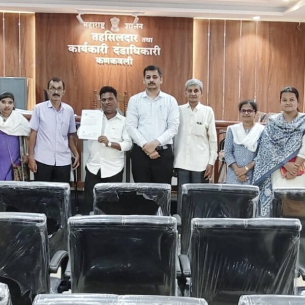 दिव्यांग व्यक्तींना आवश्यक सहकार्य मिळणार – तहसीलदार दीक्षांत देशपांडे