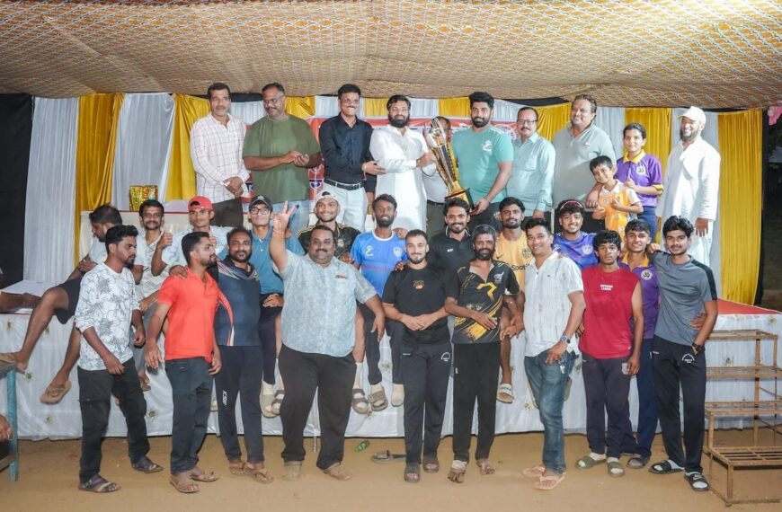 सावंतवाडीत क्रिकेटचा रंगला थरार !