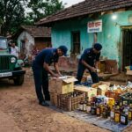 सावंतवाडीत अवैध दारूविक्रीवर पोलिसांचा छापा