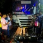 दोडामार्ग ते बांदा मार्गावर एस. टी. व दुचाकी यांच्यात अपघात