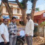 अखेर आंबडपाल उपसरपंच धीरेंद्र (गोट्या) चव्हाण व ग्रामपंचायत सदस्य प्रसाद नाईक यांचे उपोषण स्थगित