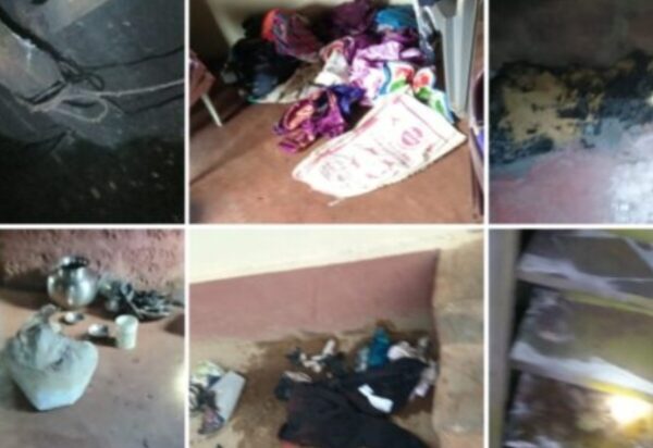 डामरेत रहाते घर जळून खाक