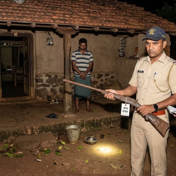 वेंगुर्ल्यात बेकायदेशीर बंदूक बाळगल्याप्रकरणी एकावर गुन्हा दाखल