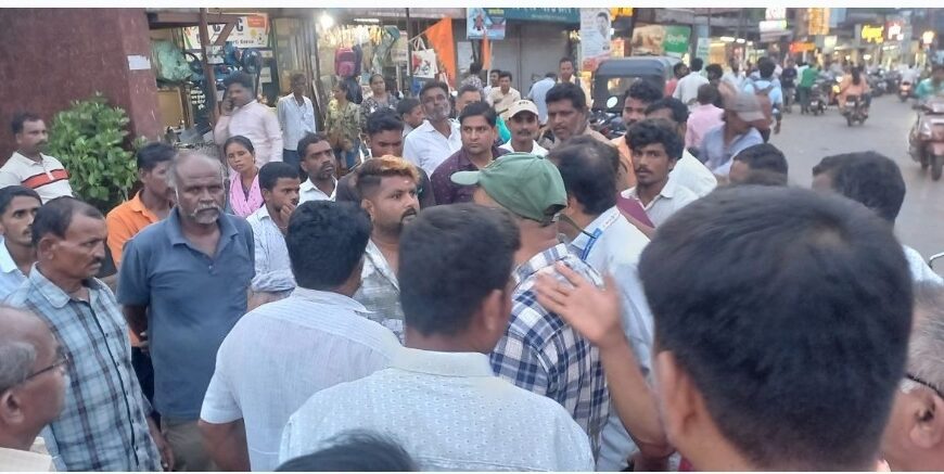 कुडाळात परप्रांतीय कामगाराची मुजोरी