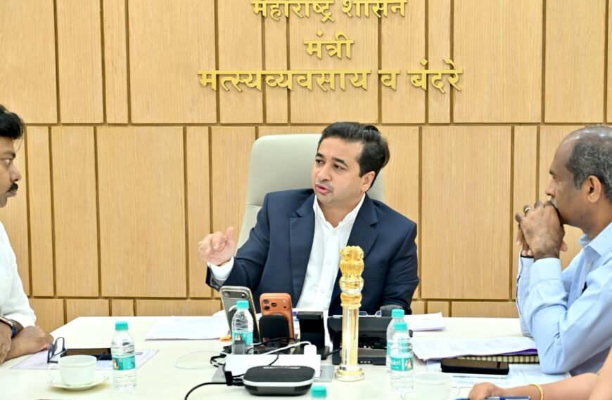 किनारी सुरक्षेसाठी समन्वय यंत्रणा अधिक सक्षम करणार – मंत्री नितेश राणे