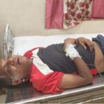 भरधाव येणाऱ्या डंपरची दुचाकीला धडक