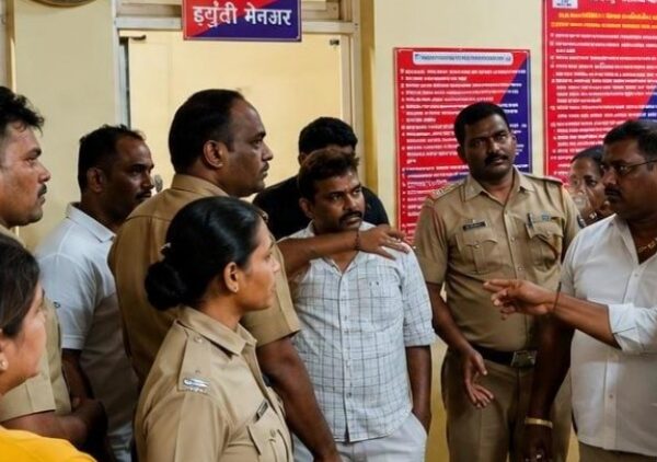 देवगड तालुक्यातील तारामुंबरी नाक्यावर दोन गटांमध्ये जोरदार हाणामारी