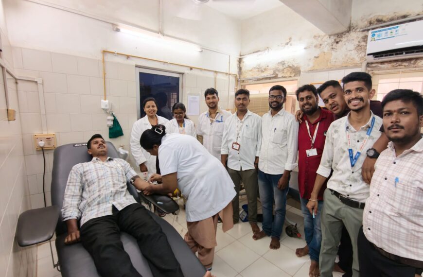 जिल्ह्यातील रक्ताचा तुटवडा भरून काढण्यासाठी…