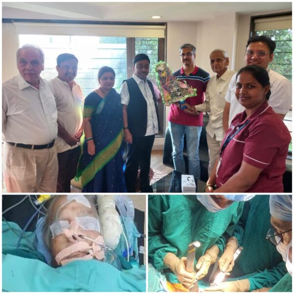 SSPM लाईफटाईम हॉस्पिटल, पडवे येथे 82 वर्षीय रुग्णावर गुंतागुंतीची शस्त्रक्रिया यशस्वी