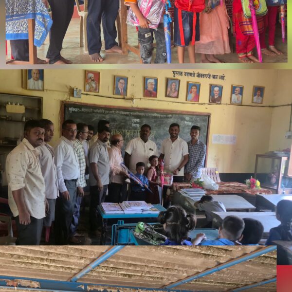 आदित्य ठाकरे यांच्या वाढदिवसानिमित्त विद्यार्थ्यांना शालेय साहित्य वाटप