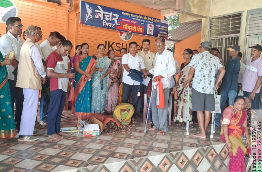 पालकमंत्री श्री नितेश राणे यांच्या वाढदिवसानिमित्त कळसुली भाजपतर्फ विविध उपक्रम