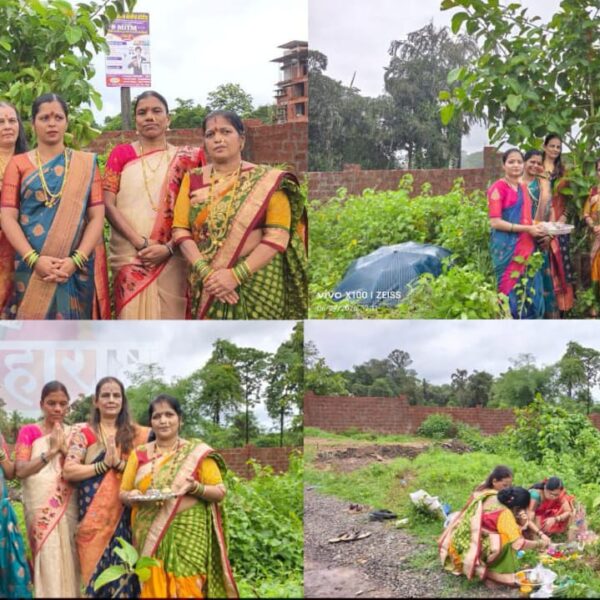 वटवृक्ष संवर्धनाचा आदर्श उपक्रम; सहयोगिनी सेवा मंडळाकडून वटपौर्णिमा साजरी
