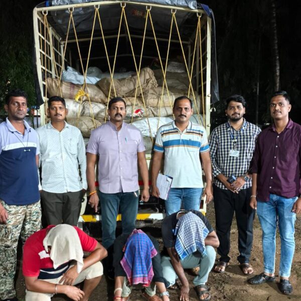 ओरोस येथे २१ लाखांच्या गुटख्यासह तब्बल ३० लाखांचा मुद्देमाल जप्त