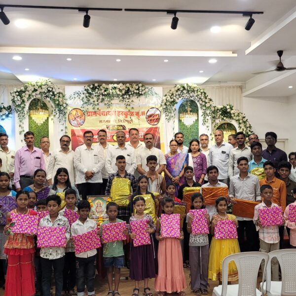 ग्रामपंचायत हरकुळ बुद्रुक यांच्यावतीने गावातील गुणवंत विद्यार्थ्यांचा गुणगौरव सोहळा संपन्न