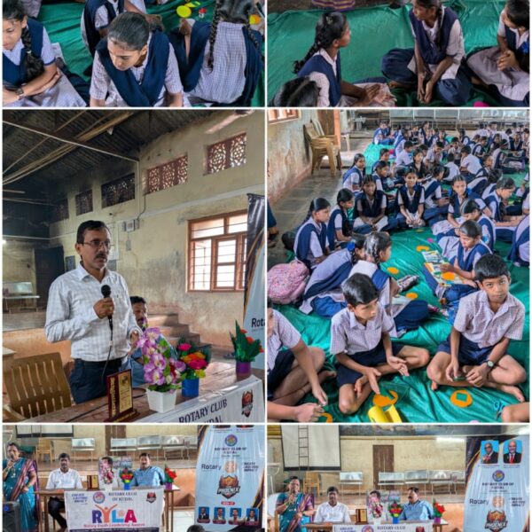 रोटरी क्लब ऑफ कुडाळच्या माध्यमातून लिंगेश्वर विद्यालय व कनिष्ठ महाविद्यालय तुळसुली येथे विद्यार्थ्यांसाठी कार्यशाळा