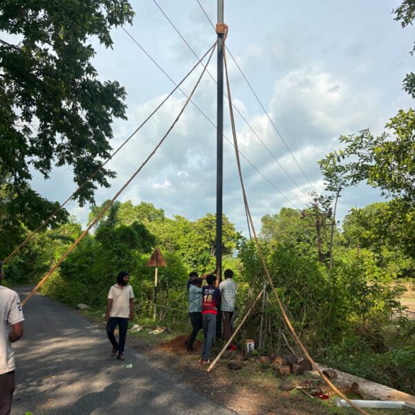 ४ वर्षांपासून रखडलेले भटवाडी–दिर्बादेवी ११ के वी लाइन चे काम अखेर पूर्ण