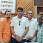 नगरसेवक श्री संकेत श्रीधर नाईक यांची घेतली भेट
