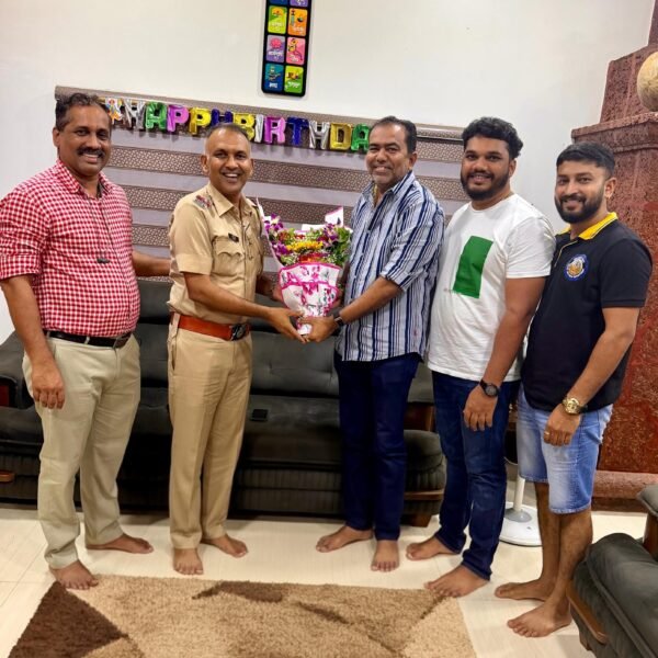 पोलीस निरीक्षक राजेंद्र मगदूम यांची केसरी येथील ‘Amboli KSR Aquarium’ ला भेट.!