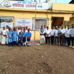 जीवन आनंद संस्था संचलित संविता आश्रम येथे ध्वजारोहण कार्यक्रम संपन्न