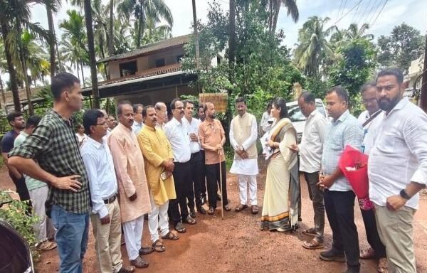 पिंगुळीत विद्याप्रसाद कॉलनी रस्त्याच्या दुरवस्थेबाबत जि.प. प्रशासनाने घेतली गंभीर दखल